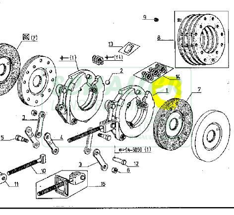 Bremsautomat f. alte Baureihe 165mm