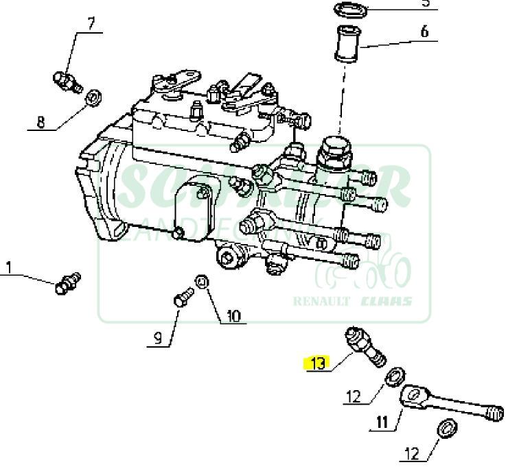 Druckventil Einspritzpumpe CAV DPA