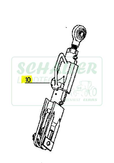 Hubstrebe für Renault Ceres, MX, LS, RS, TX, TS, ca. 70-95PS