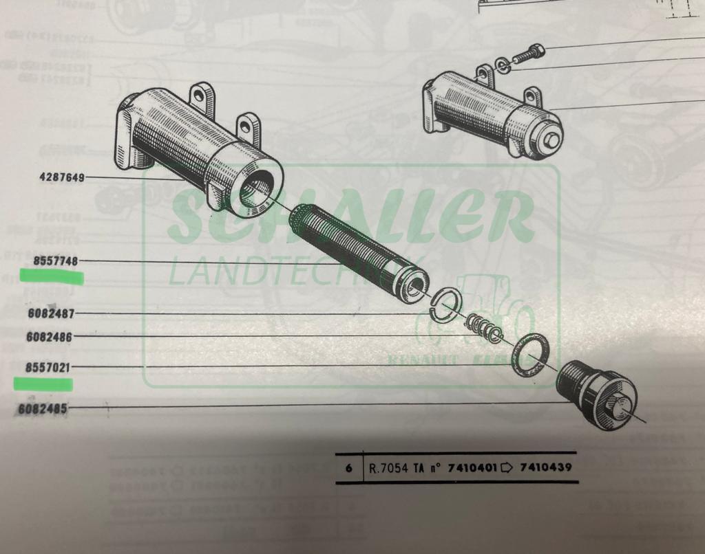 Hydraulik-Druckfilter Einsatz Super, Master, R-Reihe