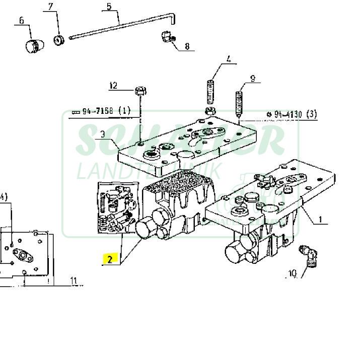 Regelsteuergerät- Senkventil
