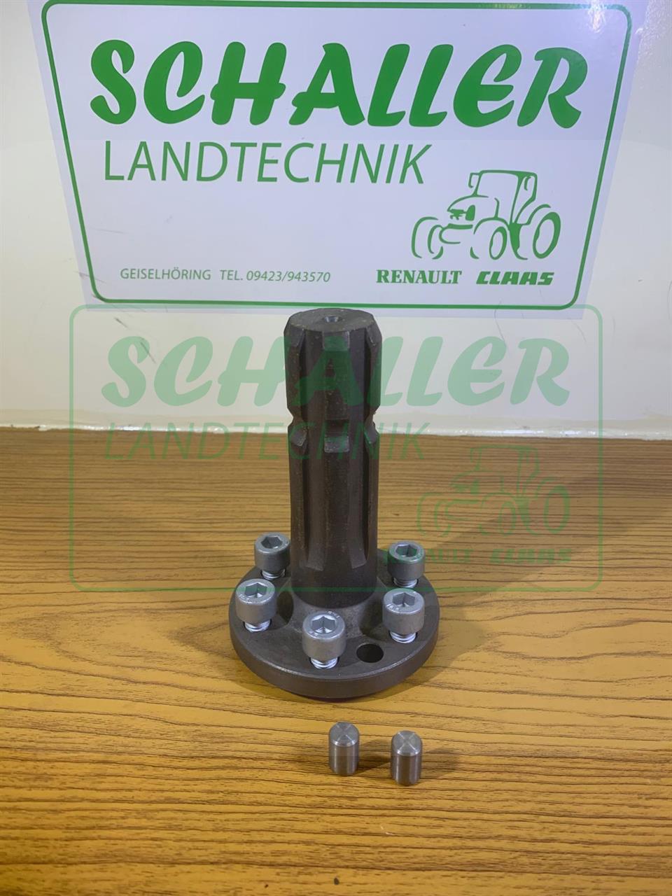 Zapfwellenendstück Ares, Arion, Celtis, Axos 1³/8"  SET (inkl.Bolzen + Schrauben)
