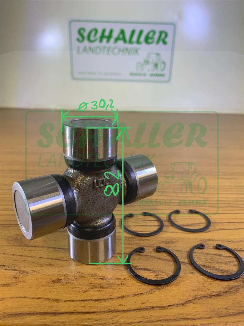 Kreuzgarnitur für 103-54 und 106-54 [30x82mm]