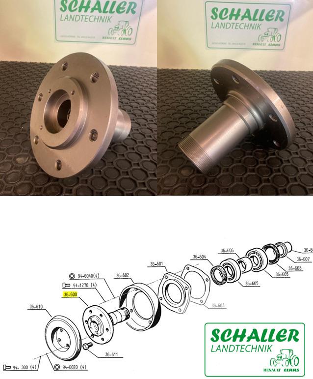 Radnabe für Renault Schmalspur 460S/480S/490S