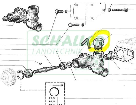 Thermostat XDP Motor Standard 4, Super 2 R7201
