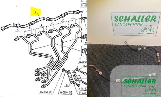 Kraftstoff-Rücklaufleitung MWM 6Zyl. [neu aufgepresst]