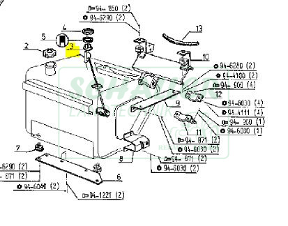 Tankgeber 421 bis 851-4s u. LS Serie